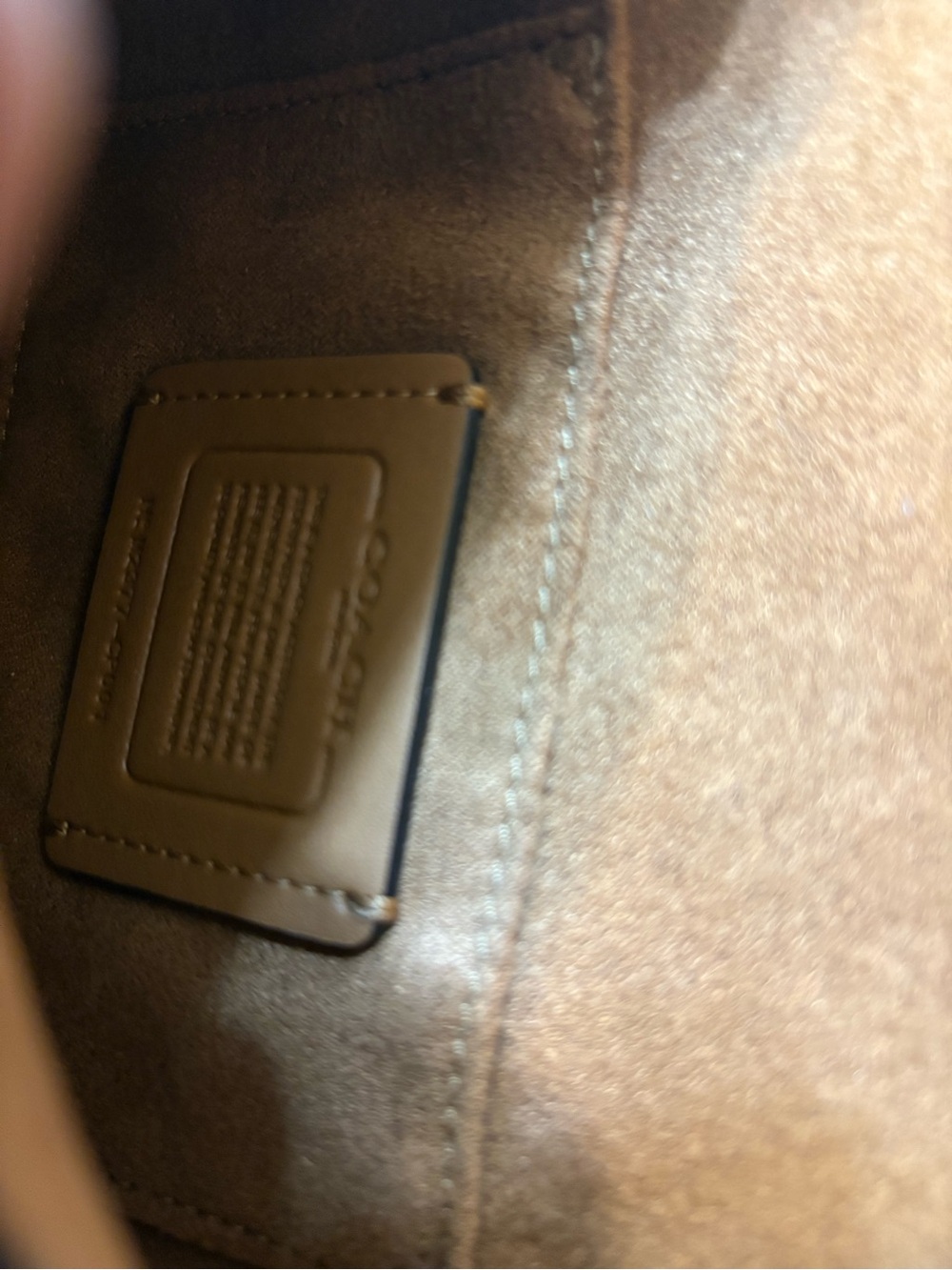 Coach Black Pebbled Leather Crossbody Bag with Coin Pouch - Picture 5 of 9